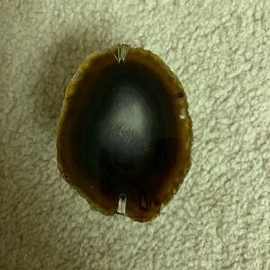 Natural Agate Slice Decor